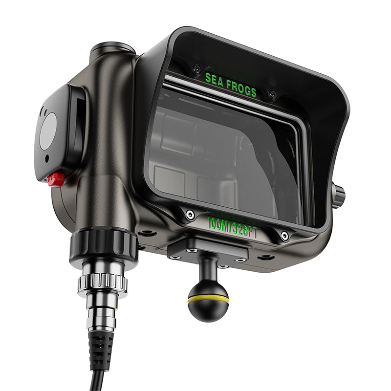 Sea Frogs SHIMBOL Aluminum Alloy M5 5.5" Professional Underwater Monitor Housing