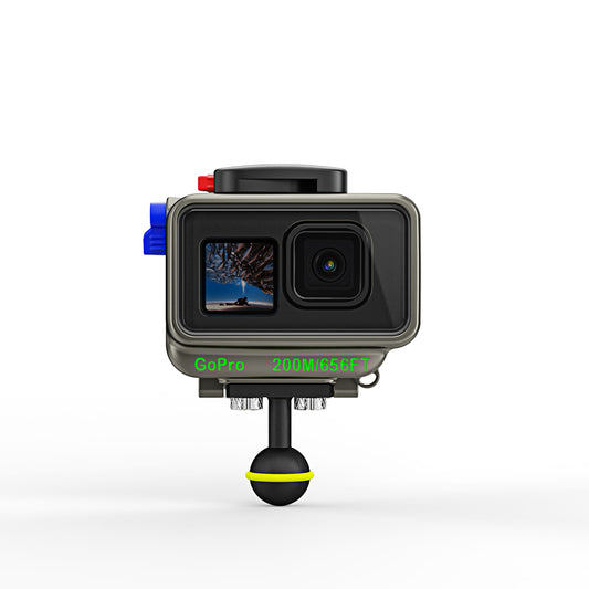 Aluminum Housings for GOPRO 9/10/11/12 (200M/656FT)