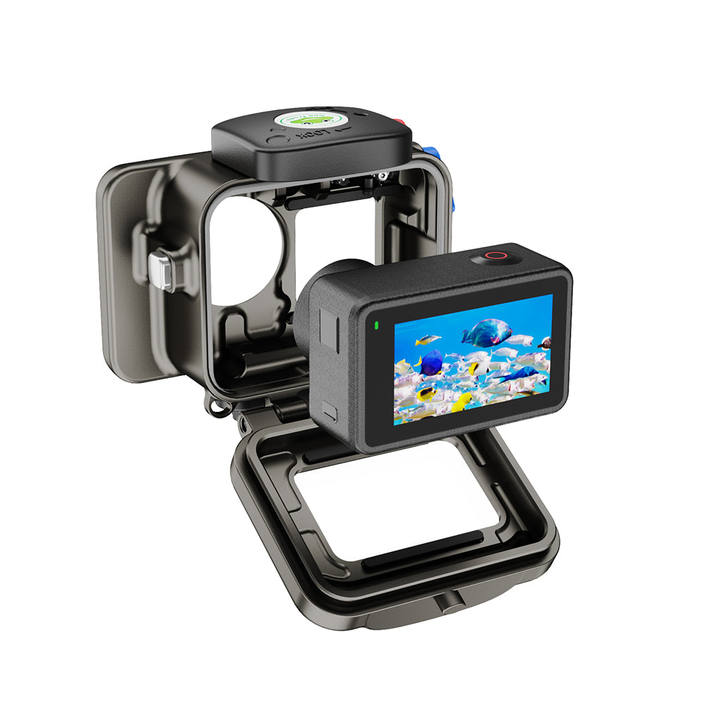 Aluminum Housings for DJI ACTION 4/5/6 (200M/656FT)