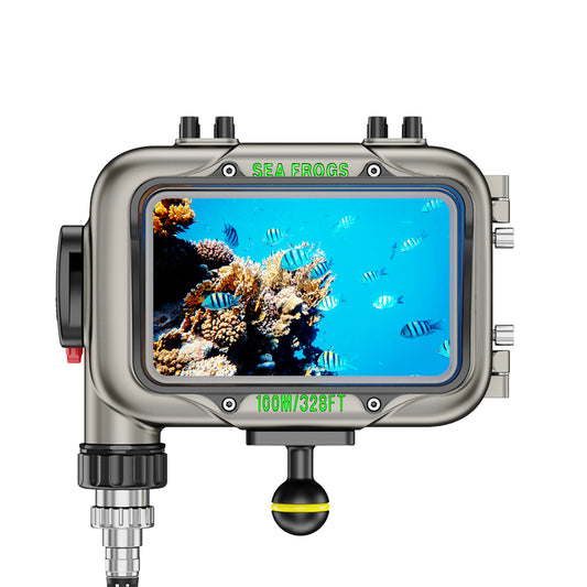 Sea Frogs SHIMBOL Aluminum Alloy M5 5.5" Professional Underwater Monitor Housing