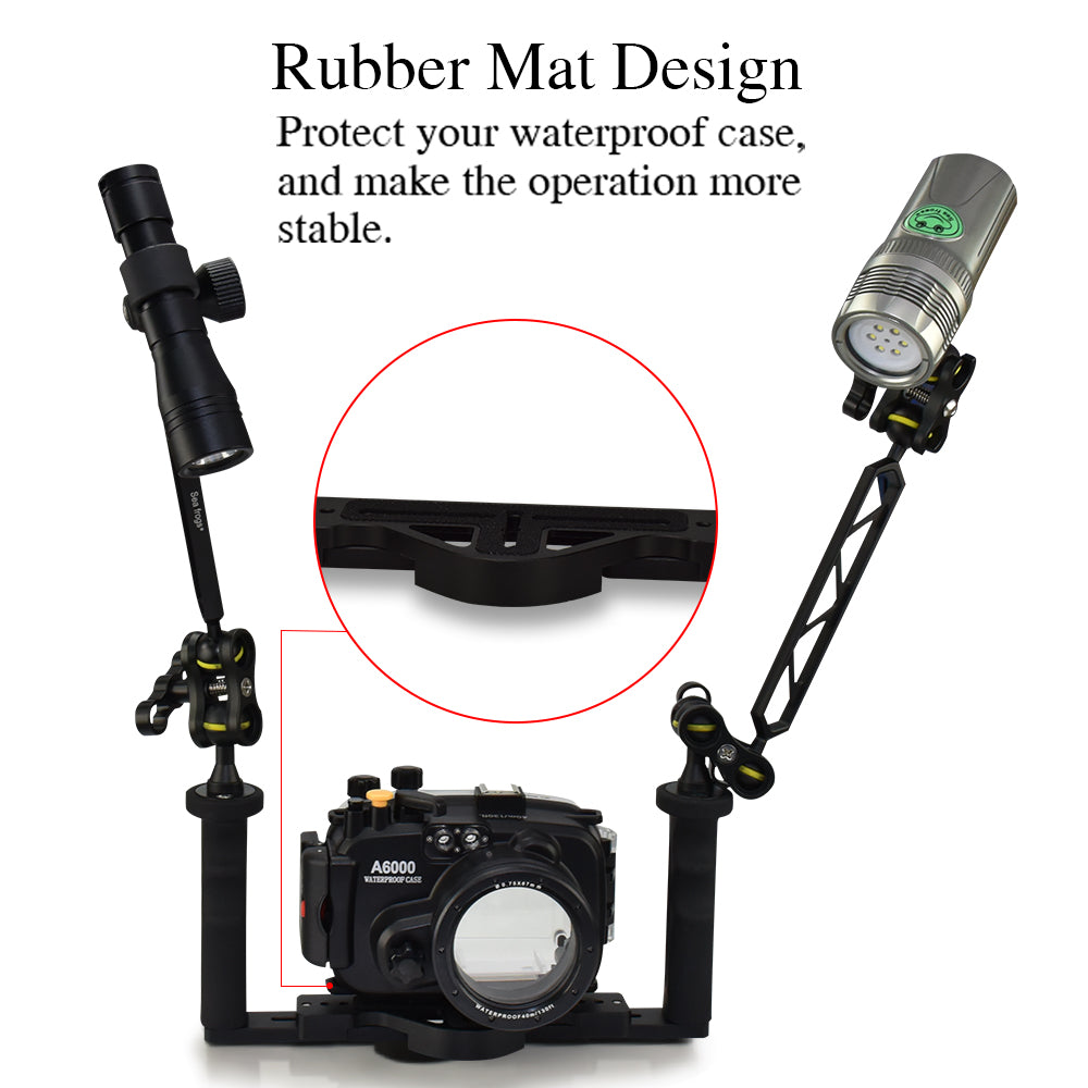 SeaFrogs TS-6 Underwater Camera Tray For Camera Housing Photography Camera Accessories