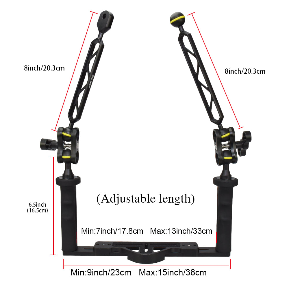 SeaFrogs TS-6 Underwater Camera Tray For Camera Housing Photography Camera Accessories