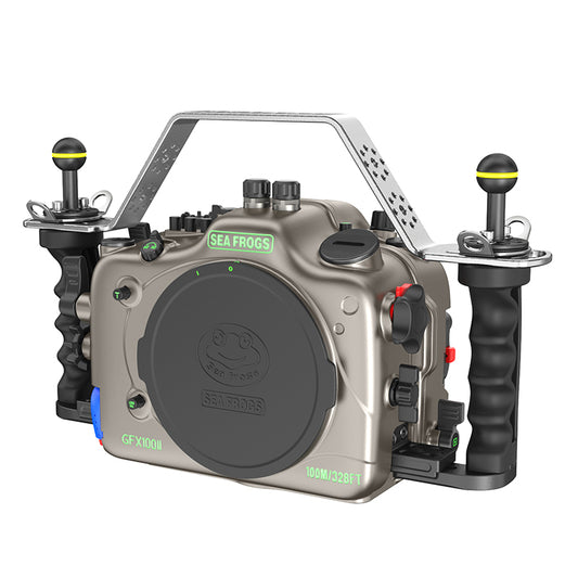 Sea Frogs Underwater Camera Aluminum Housings for FUJI GFX100 II
