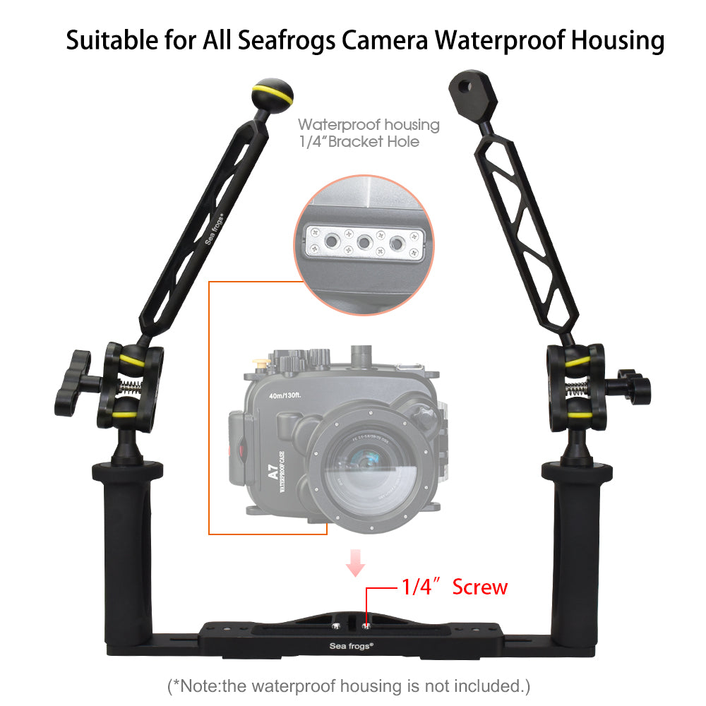 SeaFrogs TS-6 Underwater Camera Tray For Camera Housing Photography Camera Accessories