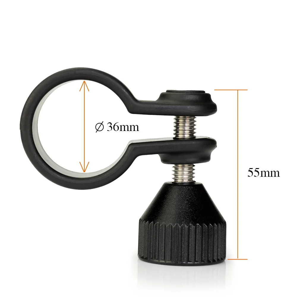 DH(1-10)diving torch Holder Diameter 20 to38mm Lamp Adjus table Screw Fixed Flash Stand Diving Sports Photograph