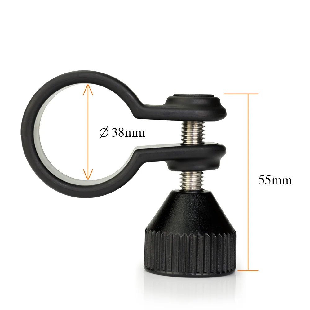 DH(1-10)diving torch Holder Diameter 20 to38mm Lamp Adjus table Screw Fixed Flash Stand Diving Sports Photograph