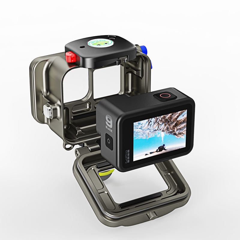 Aluminum Housings for GOPRO 9/10/11/12 (200M/656FT)