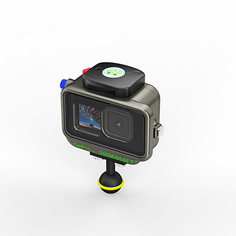 Aluminum Housings for GOPRO 9/10/11/12 (200M/656FT)