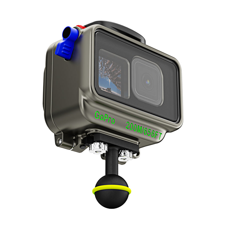Aluminum Housings for GOPRO 9/10/11/12 (200M/656FT)