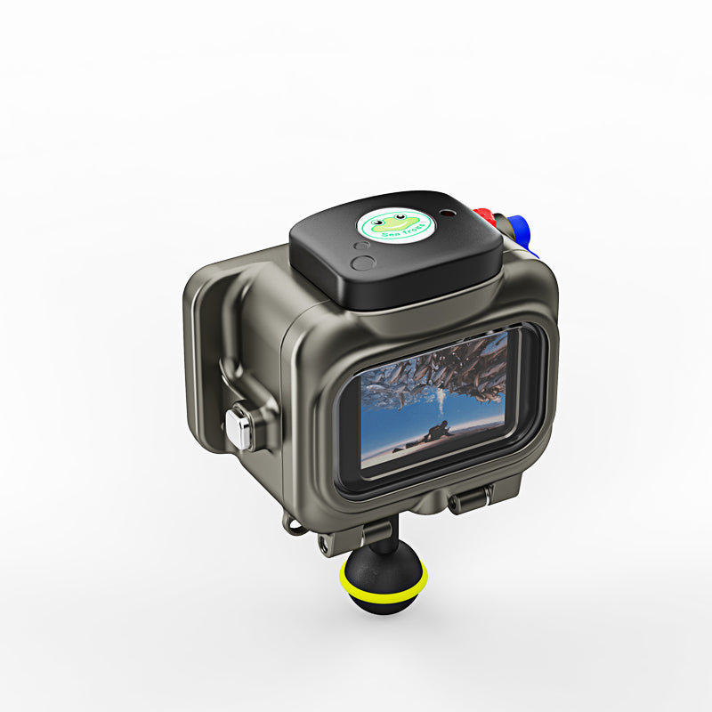 Aluminum Housings for GOPRO 9/10/11/12 (200M/656FT)