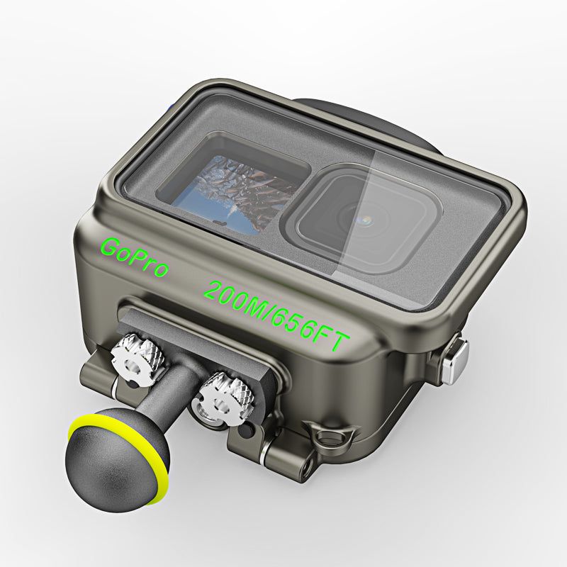 Aluminum Housings for GOPRO 9/10/11/12 (200M/656FT)
