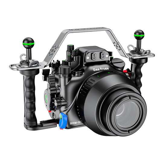 Sea frogs Aluminum Underwater Housing with Macro Port For Olympus OM-5 II